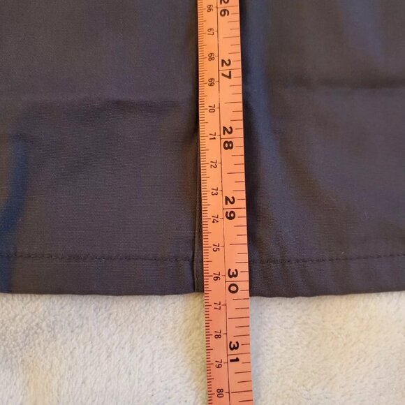 Dickies Snap Front Warm-Up Scrub top Jacket 86306 PTWZ Pewter EDS Missy Fit - Picture 7 of 8